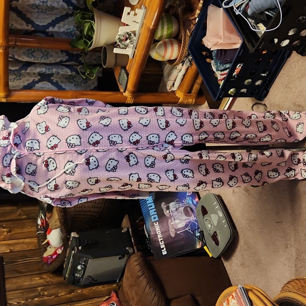 Hello Kitty Zip up pajamas